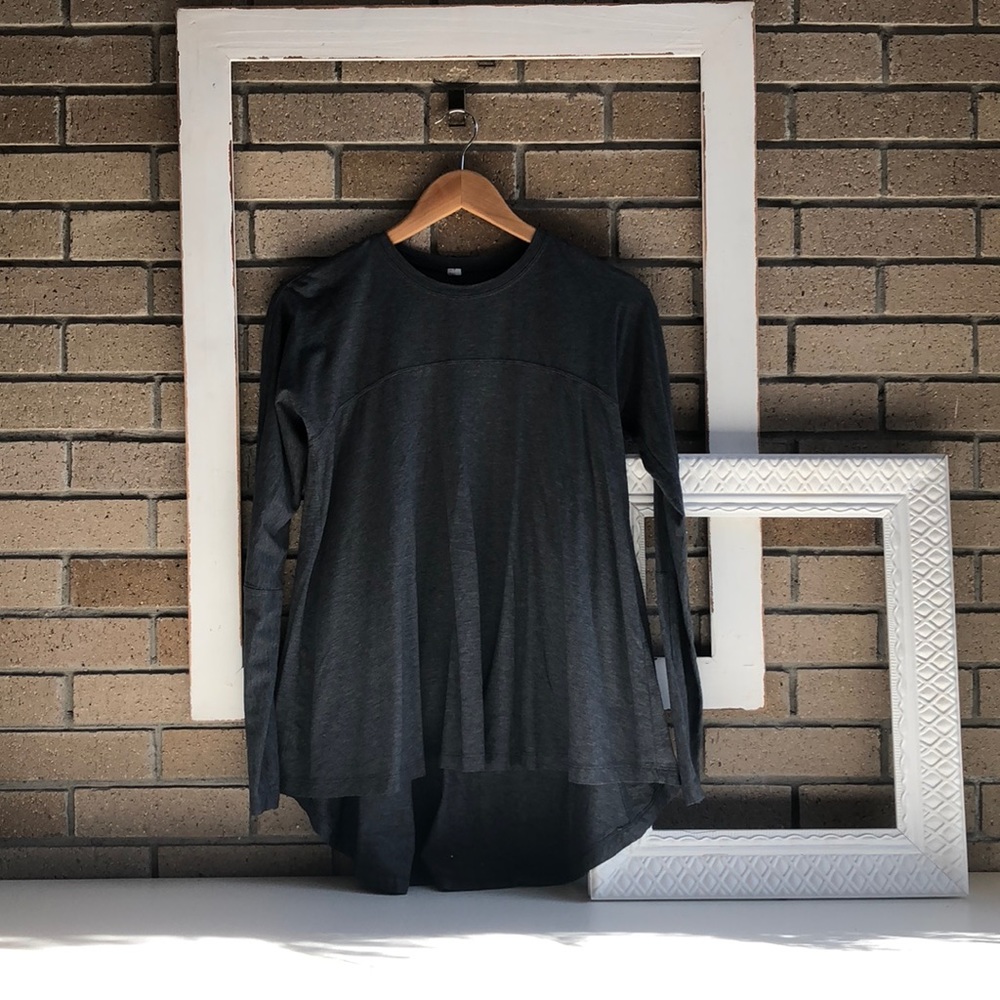 Grey Lululemon Long Sleeve